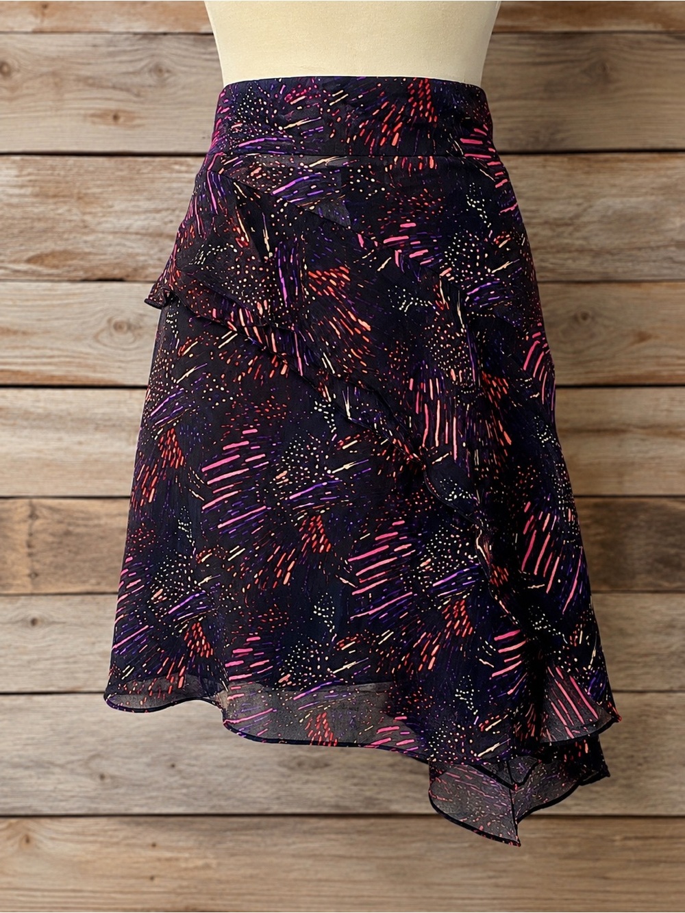 Richard Chai Love eclectic retro vibe skirt 4